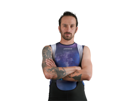 Camisilla Galaxia Morada Hombre